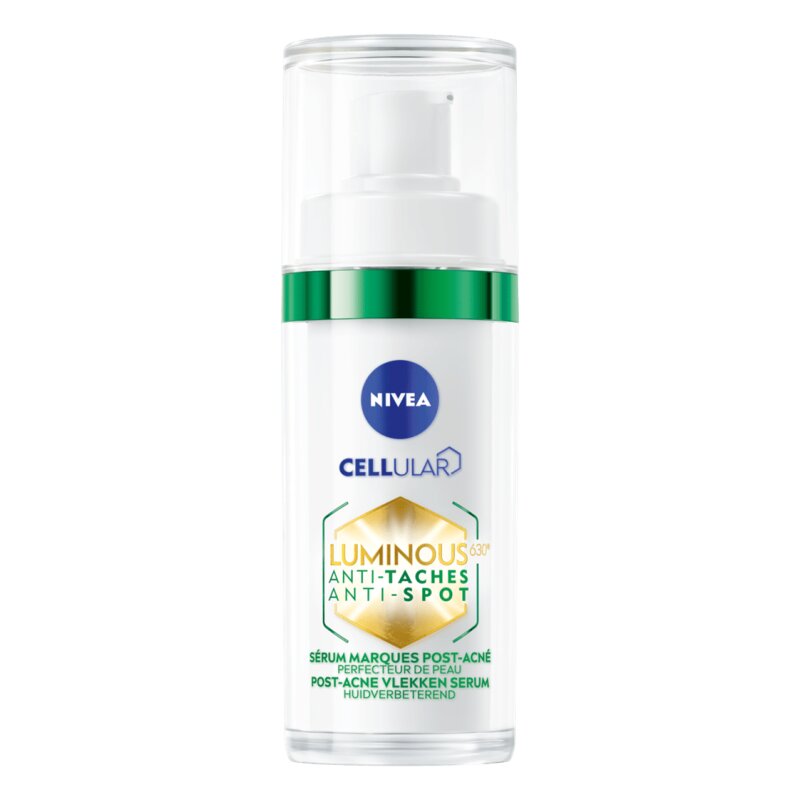 Nivea Cellular Luminous630 سيروم 3 في 1 ضد البقع ما بعد حب الشباب - للبشرة المختلطة والدهنية - 30 مل