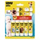 Uhu Pets 2 عصي غراء أبيض - 7x8.2g