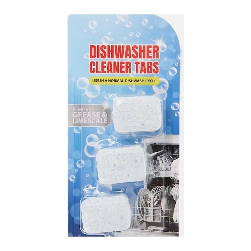 Mascot Dishwasher Cleaner & Descaler - 3x20g