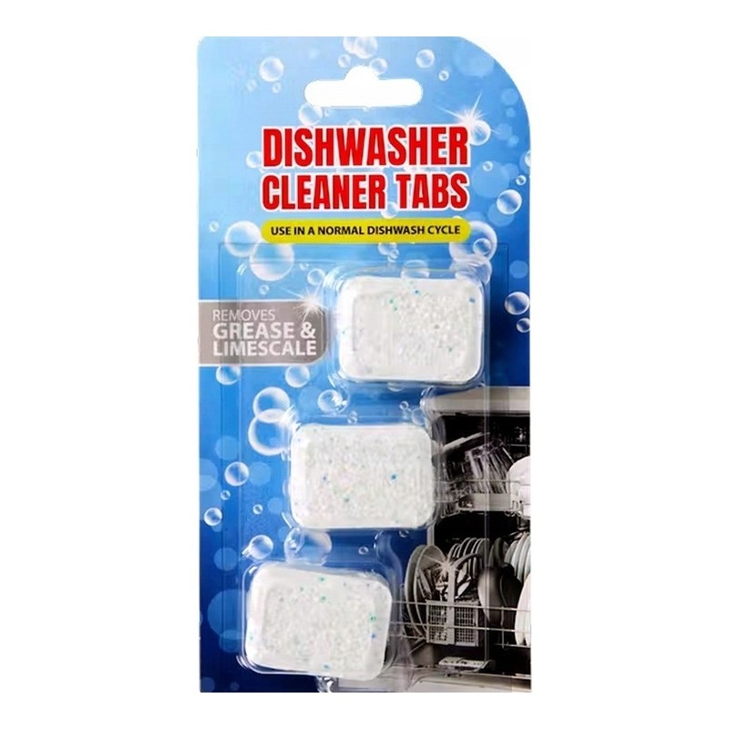 Mascot Dishwasher Cleaner & Descaler - 3x20g