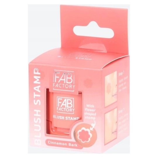 Fab Factory Blush Stamp Blush Tampon Fleur - 6.5g - Rose Poudré