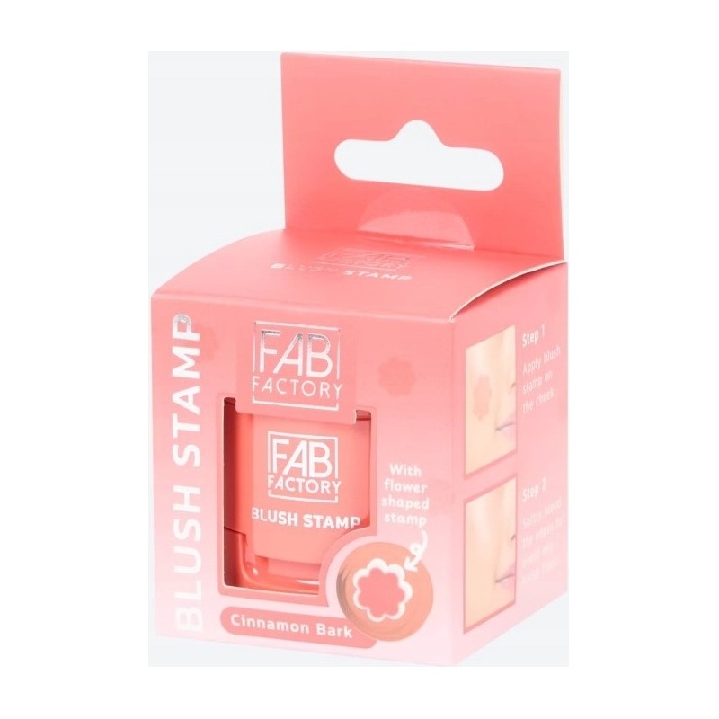 Fab Factory Blush Stamp Blush Tampon Fleur - 6.5g - Rose Poudré