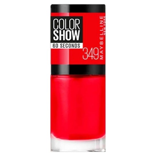 Maybelline Color Show Vernis à Ongles 60 Seconds - 7ml - Power Red 349