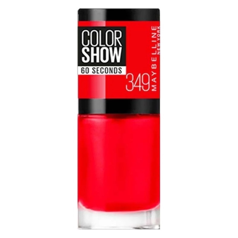 Maybelline Color Show Vernis à Ongles 60 Seconds - 7ml - Power Red 349
