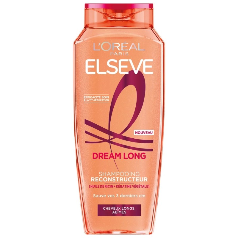 L'Oréal Paris Elseve Dream Long Shampooing Reconstructeur - Cheveux Longs et Abîmés - 250ml