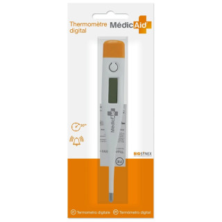 Medicaid Thermomètre Digital Alarme Fièvre Mémoire
