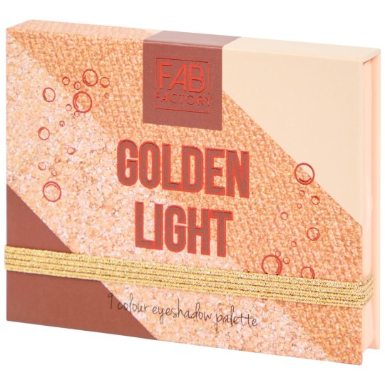 Fab Factory Palette d'Ombres à Paupières - Golden Light