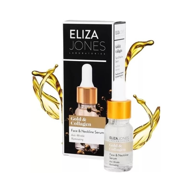 Eliza Jones Gold and Collagen سيروم للوجه والعنق - 10 مل