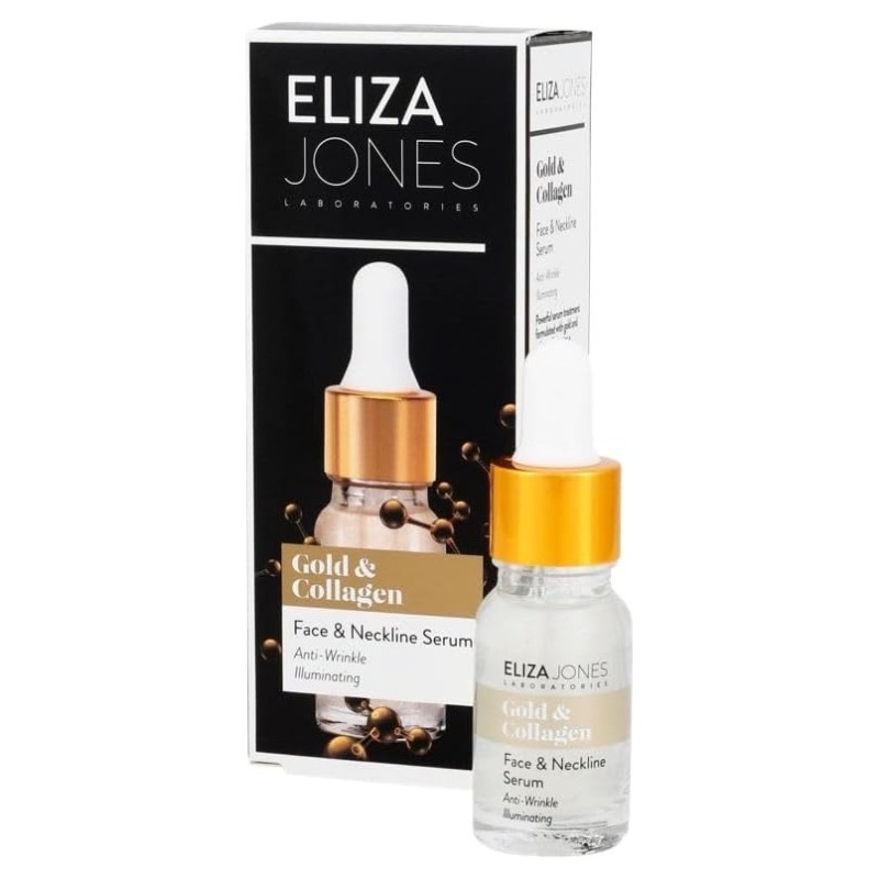 Eliza Jones Gold and Collagen سيروم للوجه والعنق - 10 مل