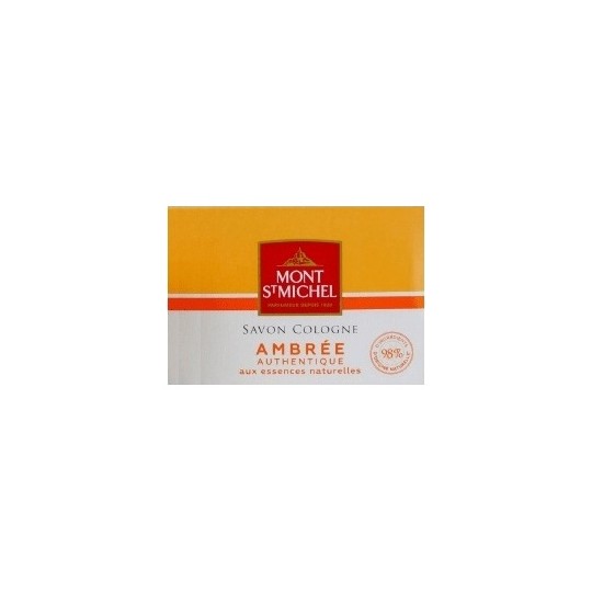 Mont St Michel Savon Cologne Solide Ambrée Authentique - 125g