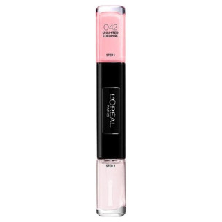 L'Oréal Paris Infallible Nail Polish Gel - 42 Pink Sugar Pink