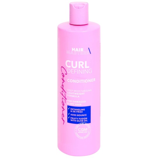 Hair Masters Curl Defining Après-Shampoing - Cheveux Secs ou Abîmés - 400ml