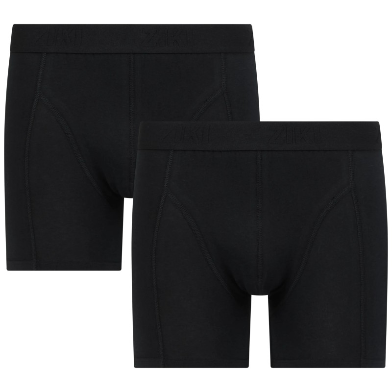 Ziki Men Lot de 2 Boxers - Noir - Taille M