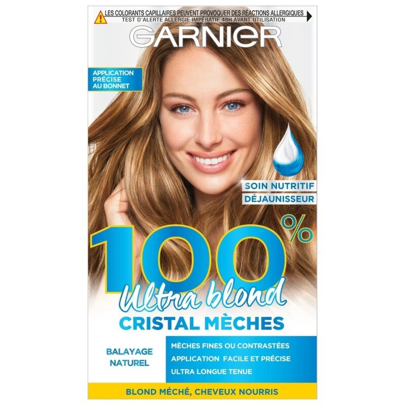 L'Oréal 100% Ultra Blond Cristal Mèches Hair Coloring Kit - Normal Hair - Ultra Blond