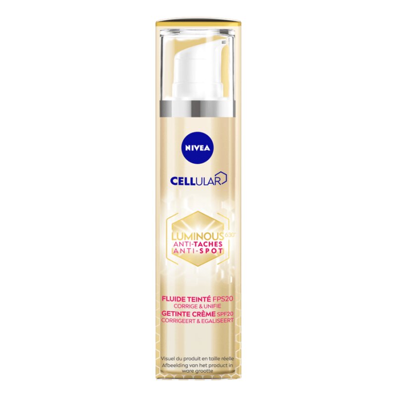 Nivea Cellular Luminous 630 Tinted Anti-Spot Fluid - All Skin Types - 40ml