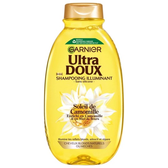Garnier Ultra Doux Shampoo Chamomile And Blossom Honey - Blonde Hair - 300ml