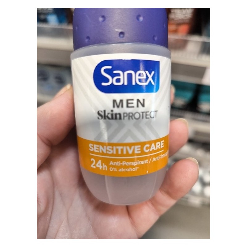 Sanex Skin Protect Déodorant Bille Homme - Peau Sensible - 55ml
