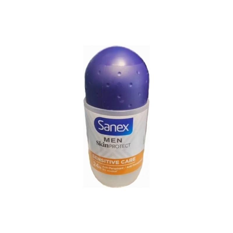 Sanex Skin Protect Déodorant Bille Homme - Peau Sensible - 55ml