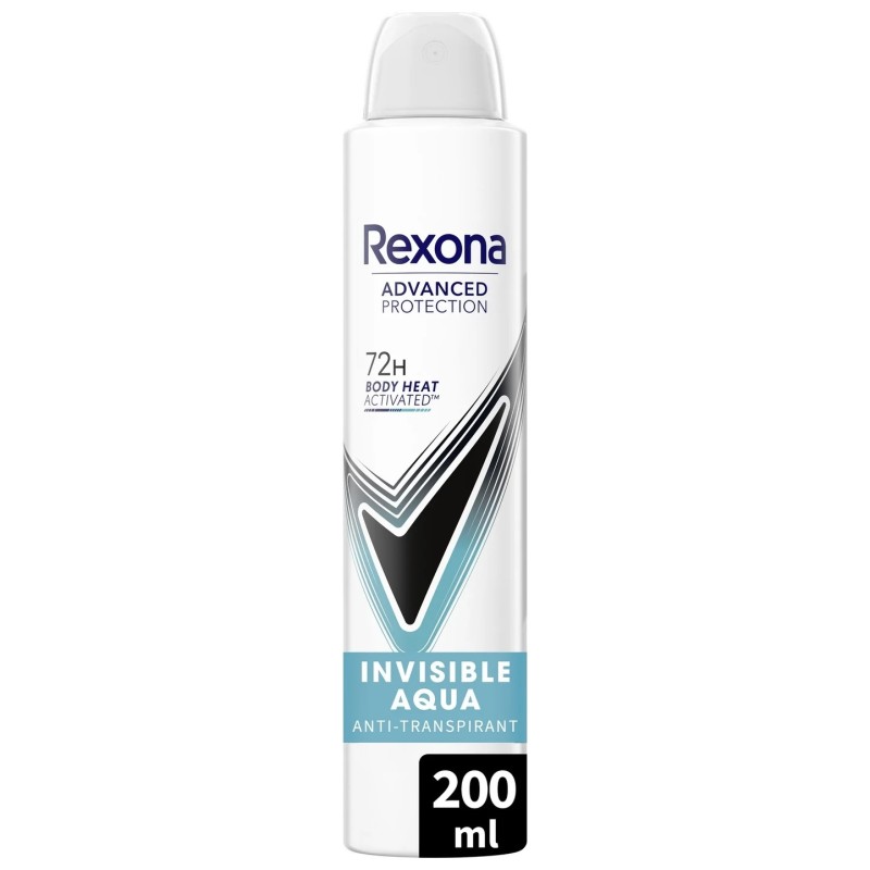 Rexona Invisible Aqua Anti-Perspirant Deodorant - Women - 200ml