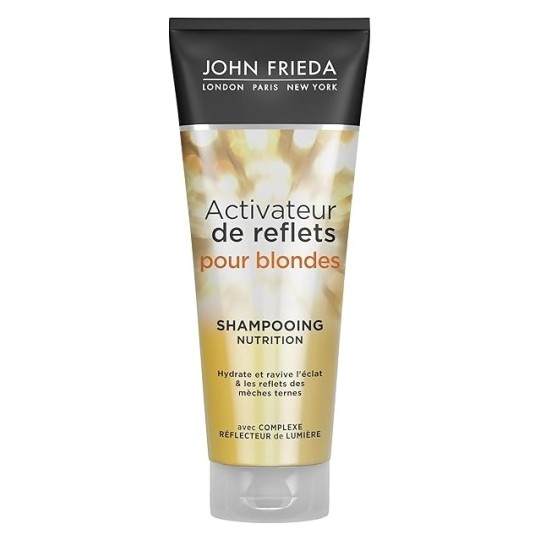 John Frieda Sheer Blonde Shampooing Hydratant Activate Reflections - Cheveux Blonds - 250ml