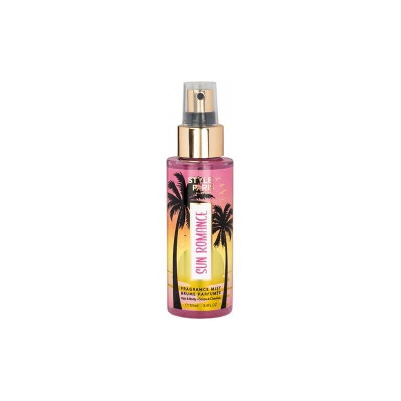 Style Paris Sun Romance Fragranced Body And Hair Mist - 100ml