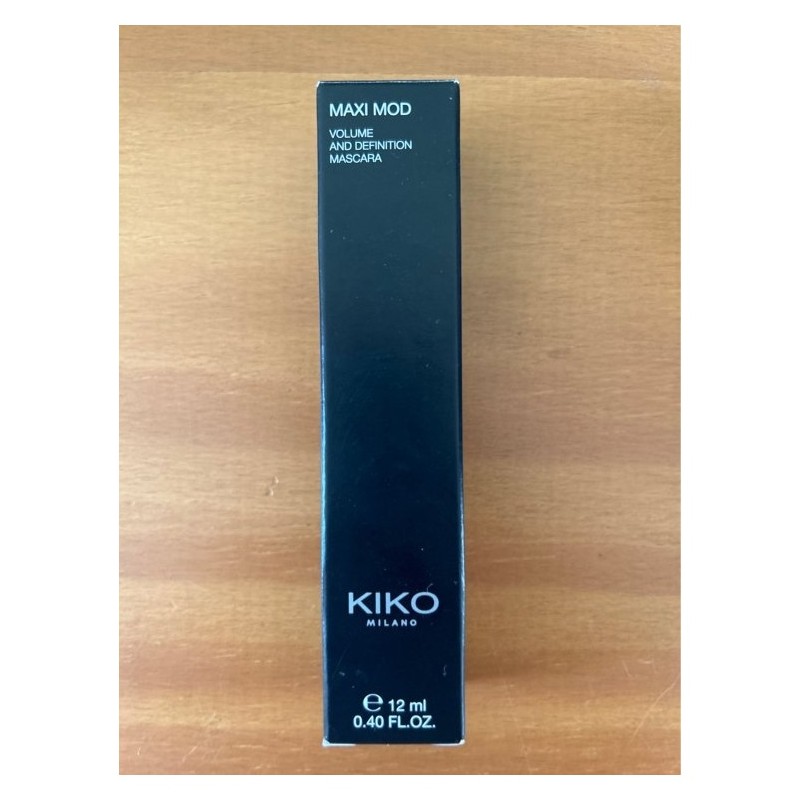 Kiko Milano Maxi Mod Volume & Definition Mascara - 12ml - Noir Intense