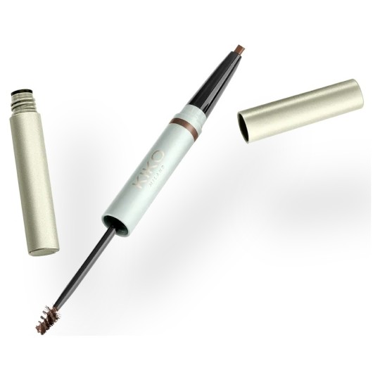 Kiko Milano Create Your Balance Duo Crayon et Mascara Sourcils - Deep Brunettes 03