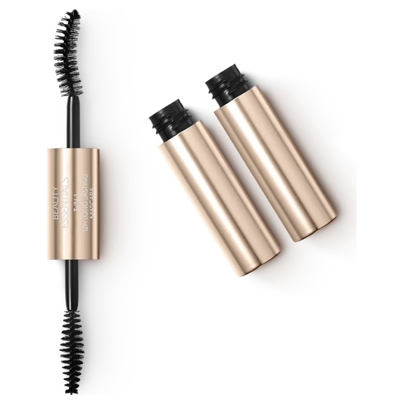 KIKO Milano beauty essentials 3-in-1 ماسكارا أسود - ثبات 12 ساعة