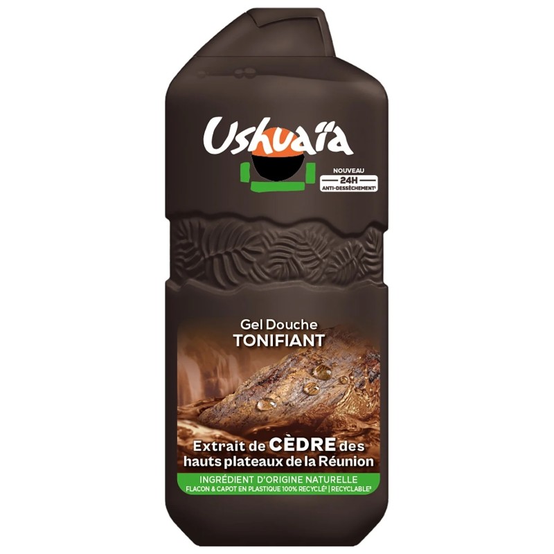 Ushuaia Toning Cedar Shower Gel - 490ml