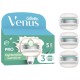 Gillette Venus Pro Comfortglide Recharges de Lames de Rasoir - Peau Sensible - 3x5 Lames