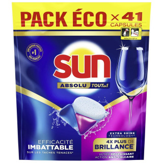 Sun Absolu All-In-1 Dishwasher Capsules - 41 Capsules