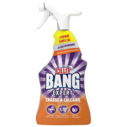 Cillit Bang Expert Crasse & Calcaire Nettoyant Ménager - 1l