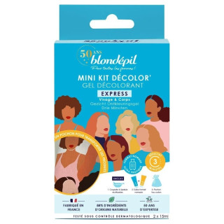 Blondépil décolor' Express Face And Body Gel - 2x15ml