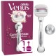 Gillette Venus Pro Comfort Glide Rasoir Femme - Peau Sèche - 1 Manche + 1 Recharge Lames - Sugarberry
