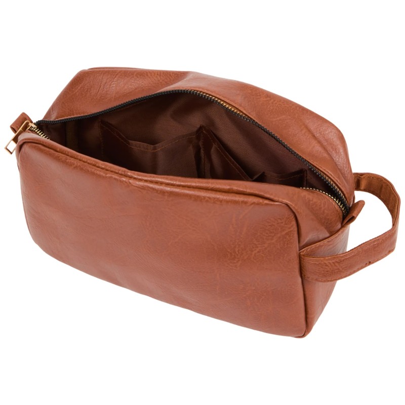 Toilery Bag Trousse de Toilette Voyage - Marron