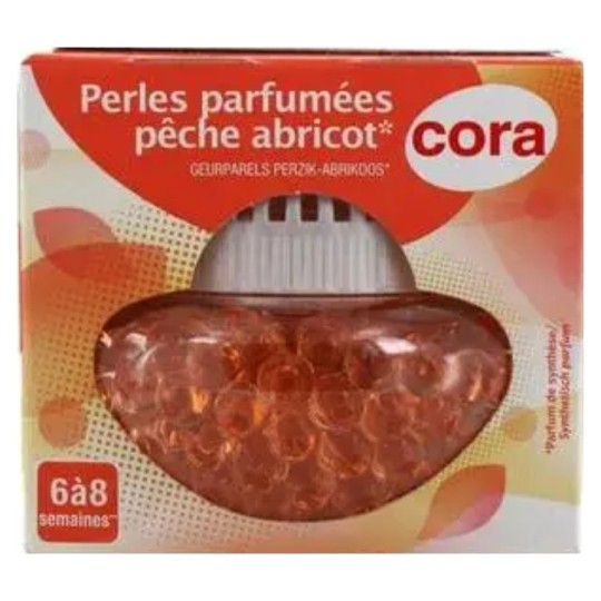 Cora Perles Parfumées Parfum Pêche Abricot - 110g