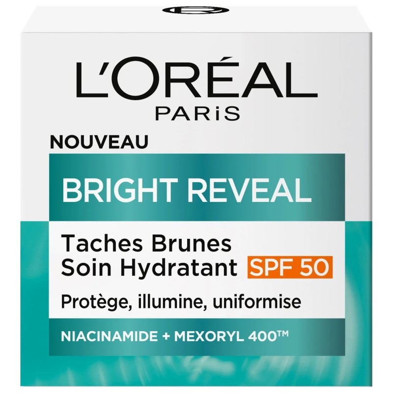 L'Oréal Paris Bright Reveal Soin Hydratant Anti-Tâches Spf50 - 50ml
