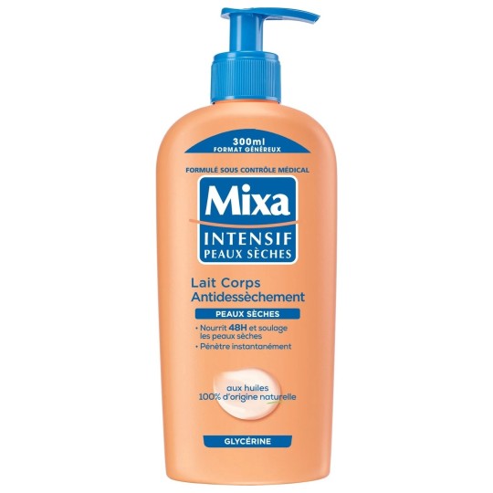 Mixa Anti-Dessèchement Lait Corps - Peau Sèche - 300ml