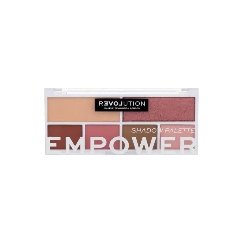 Revolution Relove Empower Palette Fards à Paupières - 5.2g - Neutre et Rose Chaud