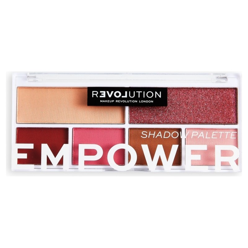 Revolution Relove Empower Palette Fards à Paupières - 5.2g - Neutre et Rose Chaud