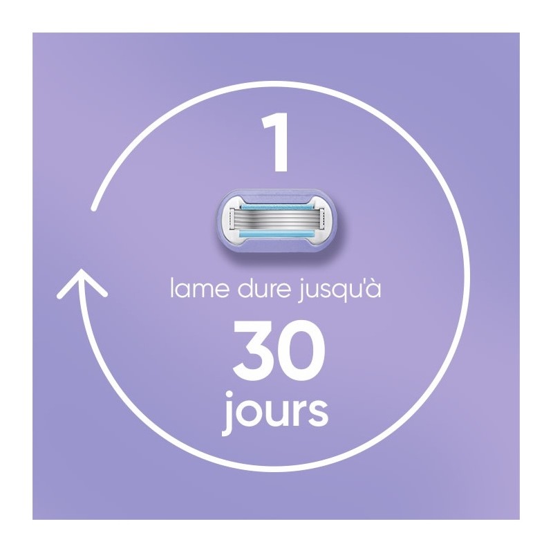 Gillette Venus Extra Smooth Swirl Recharges 5 Lames - Pack de 6 Recharges