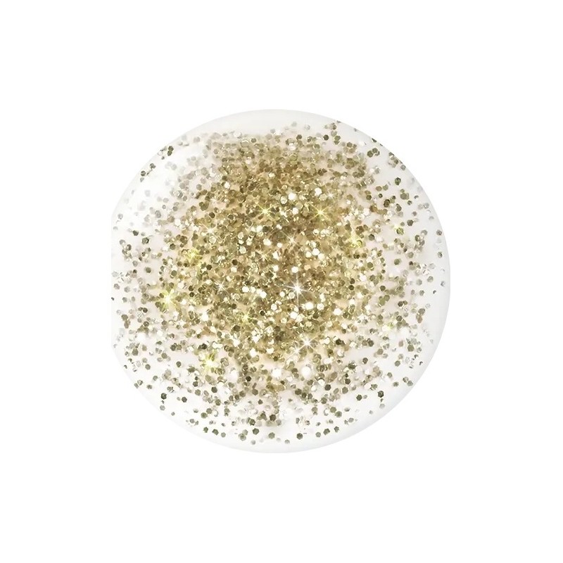 Kiko Milano Holiday Première Glittery Nail Lacquer Nail Polish - Gold Infusion 03