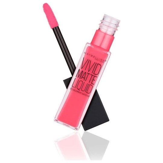 Maybelline Color Sensational Vivid Rouge à Lèvres Liquide Matte - Coral Courage 20