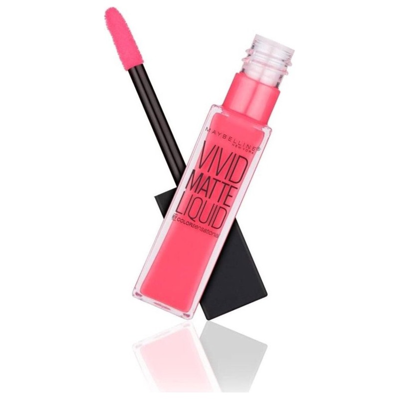 Maybelline Color Sensational Vivid Rouge à Lèvres Liquide Matte - Coral Courage 20
