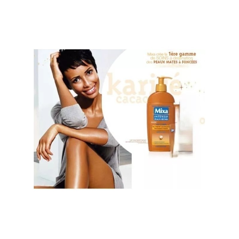 Mixa Lait Corps Nutritif Satinant - Peaux Mates à Foncées - 250ml