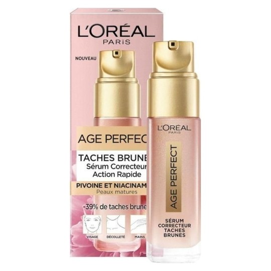 L'Oréal Age Perfect Golden Age Sérum Correcteur Taches Brunes - Peau Mature - 30ml