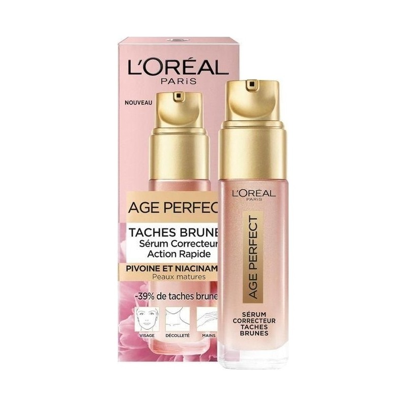 L'Oréal Age Perfect Golden Age Sérum Correcteur Taches Brunes - Peau Mature - 30ml