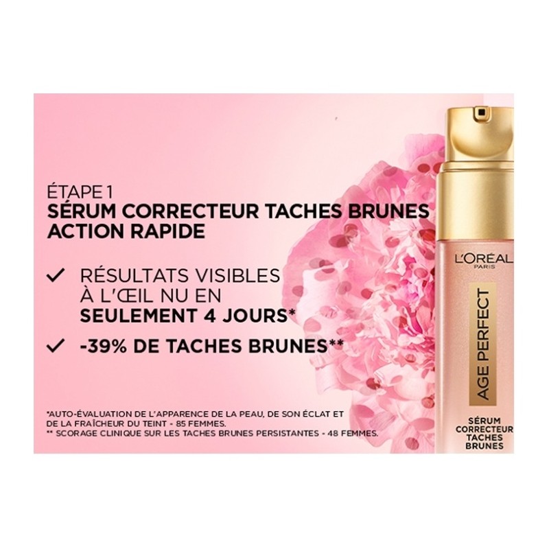L'Oréal Age Perfect Golden Age Sérum Correcteur Taches Brunes - Peau Mature - 30ml