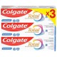 Colgate Total Active Prevention Whitening Toothpaste - Pack 3x75ml
