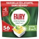 Fairy Original All In 1 Dishwasher Tablets - Lemon - 56 Tablets